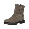 Stiefelette GABOR COMFORT "Gabor Comfort Stiefelette Veloursleder", Damen, Gr. 42, grau, Veloursleder, casual, Schuhe