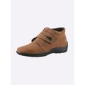 Stiefelette CLASSIC, Damen, Gr. 39, braun (camel), Veloursleder, Glattleder, Rindsleder, Basic, Schuhe