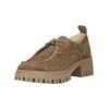 Schnürschuh DOLCE VITA "Dolce Vita Halbschuhe Veloursleder/Textil", Damen, Gr. 40, grün (olive), Veloursleder, Textil, casual, Schuhe
