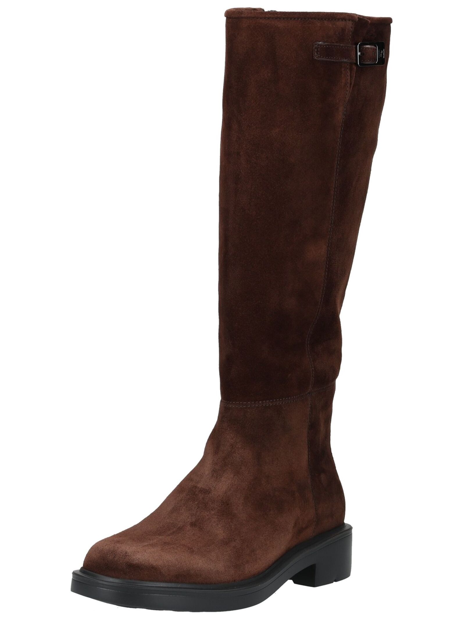 Stiefel HÖGL "Högl Stiefel Veloursleder", Damen, Gr. 40, braun, Veloursleder, Casual, Schuhe