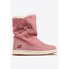 Winterboots LOTTO, Damen, Gr. 26, rosa (dunkelrose, dunkelrot), Synthetik, sportlich, Schuhe, Winterschuhe, Winterstiefel, Snowboots, gefüttert mit Reißverschluss