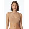 Bustier SCHIESSER "Casual Seamless", Damen, Gr. M, N-Gr, rosa (maple), Microtouch, Obermaterial: 95% Polyamid, 5% Elasthan, casual, BHs, 2in1, wendebar, U- oder V-Ausschnitt, ohne störende Seitennähte