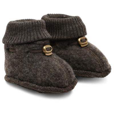 Mikk-Line - Kid's Wool Footies - Hüttenschuhe 86/92 | EU 86-92 schwarz Image