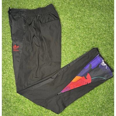 Adidas Pants & Jumpsuits | Adidas Cny Tearaway Track Pants Xs Black Red Trefoil Chinese New Year Zip | Color: Black | Size: Xs