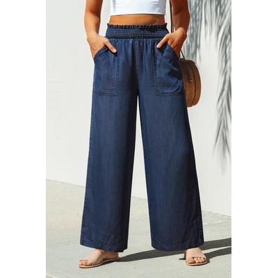 Cozy Cut Blue Pants