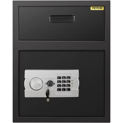 Depository Safe 1.7 Cubic Feet Made Code Lock Depository Safe with Two Emergency Keys Depository Box for Home Office