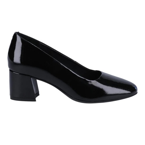 Hush Puppies - "Alicia" Pumps für Damen, Leder (Schwarzer Lack)