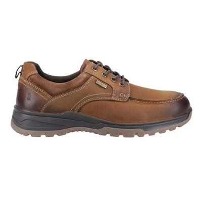 Hush Puppies - "Percy" Sneaker für Herren, Leder, Zum Schnüren (Hellbraun) Image