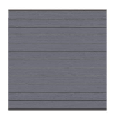 TraumGarten Sichtschutzzaun SYSTEM WPC CLASSIC Zaunfeld-Set Anthrazit Sichtschutz Steckzaun Lamellenzaun, Anthrazit Image