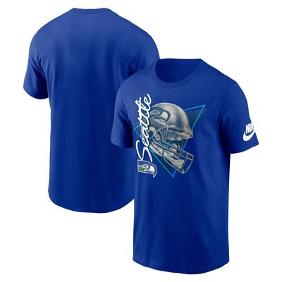 Seattle Seahawks Nike Rewind Essential Baumwoll-T-Shirt – Herren Image