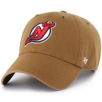 Carhartt x '47 Brown New Jersey Devils Clean Up Verstellbare Mütze für Herren Image