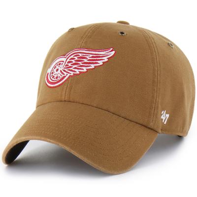Carhartt x '47 Detroit Red Wings Clean Up verstellbare Mütze für Herren in Braun Image