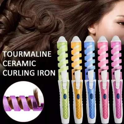 Tragbares, automatisch rotierendes Magic Ceramic Styling-Werkzeug, elektrischer Lockenwickler, Anti-Dauerwellen-Spiral-Lockenwickler für den Heimsalon