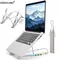 Universal Laptop Stand Halterung Mit USB Typ-C HUB RGB Aluminium Legierung Leucht Ständer Faltbare Laptop Halter Für MacBook