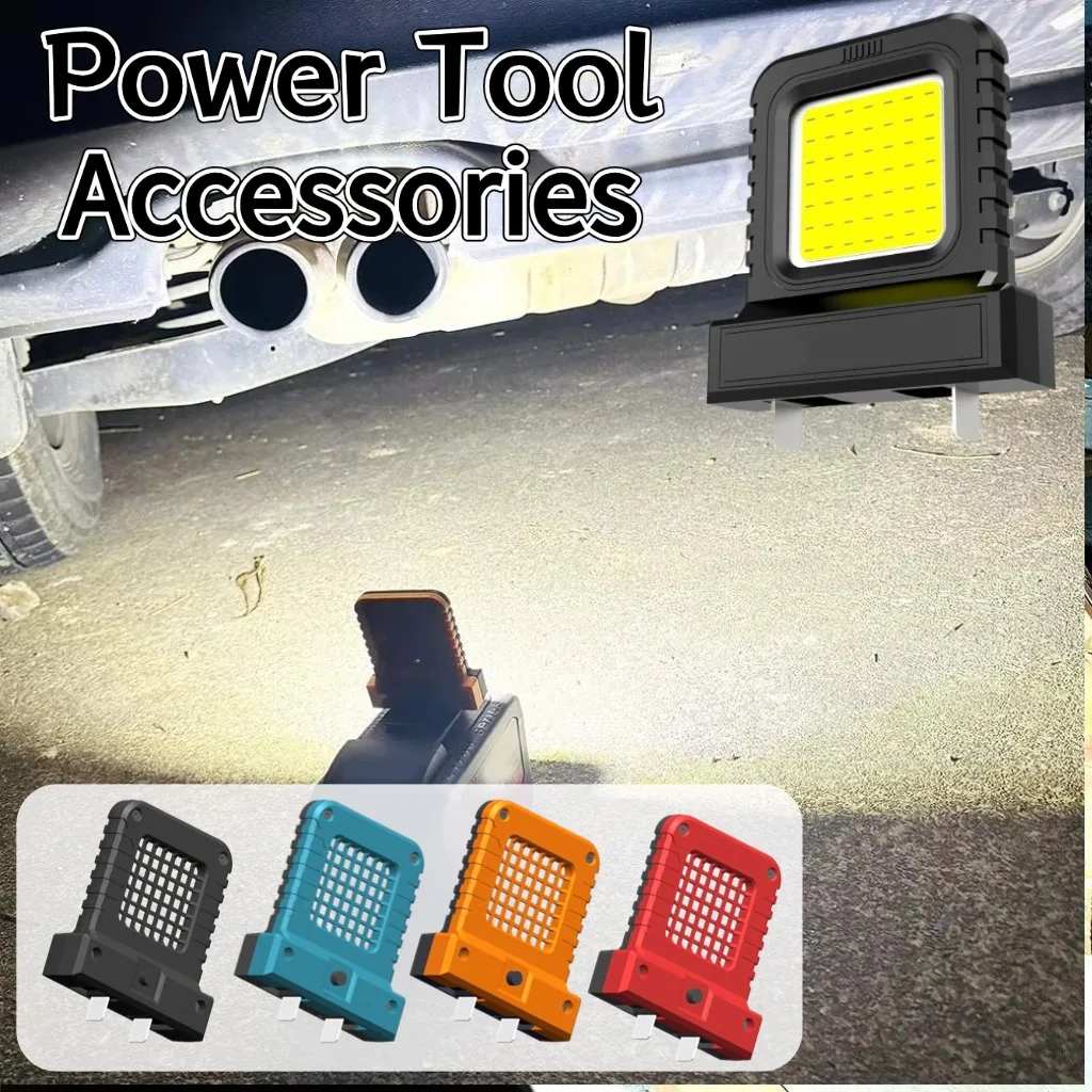 Elektrowerkzeug-Zubehör, 21 V, praktisch, tragbar, Arbeitsleuchte für den Außenbereich, langlebig, starkes Licht, Beleuchtung, Arbeitsleuchte