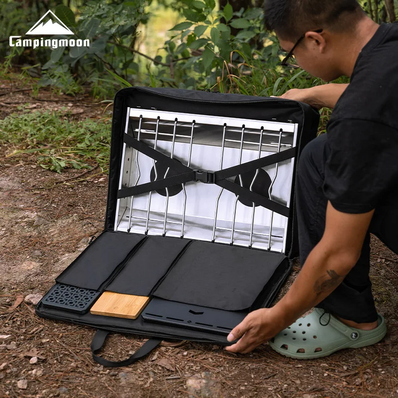 Neue Big BK-55 Doppel-Unit Container Camping Tasche Große Kapazität IGT Ausrüstung Lagerung Multifunktionale Doppel-Schicht Verpackung Image