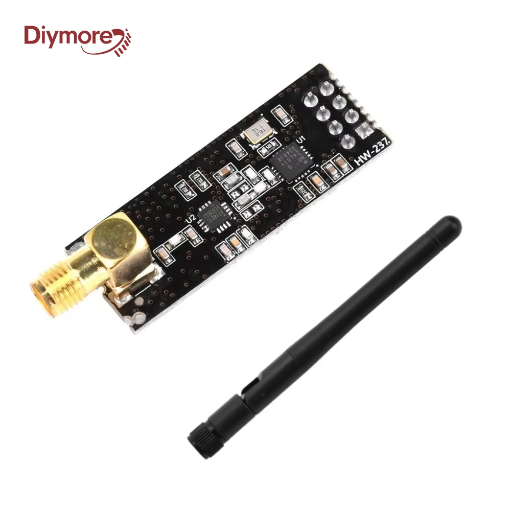 NRF24L01+PA 2,4G Wireless-Modul 1100 Meter lange Distanz mit SMA-Antenne Wireless Control Boards Image