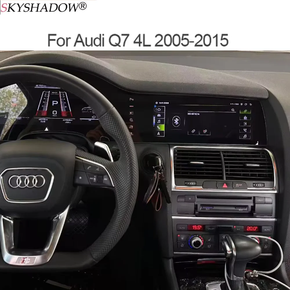 For Audi Q7 4L 2005-2015 Car LCD Dashboard Digital Cluster Virtual Cockpit Android Car Radio Wireless Carplay Autoradio stereo