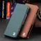 Custodia Flip in vera pelle di vacchetta naturale per Samsung Galaxy Z Fold7 Fold 7 6 Cover magnetica per libro aziendale a copertura totale