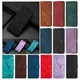 Flip Case For OPPO A5 A5X A3 A3X Reno 14 13 Pro 14F 13F FS A18 A38 A40 A58 A60 A78 A79 A80 Geometric Leather Wallet Back Cover