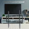Universal TV Wall Mount Bracket for Most 26-63 Inch LED Plasma TV Mount up to VESA 400x400mm and 110 LBS Loading Capacity