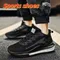 Scarpe da corsa sportive per il tempo libero - Edizione primavera/estate. Scarpe sportive da passeggio traspiranti e morbide. Scarpe sportive alla moda da uomo.