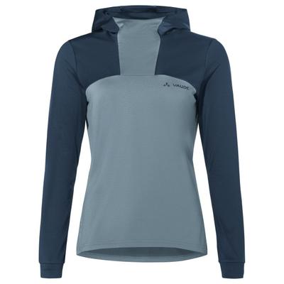 Vaude - Women's Qimsa Hoody - Radtrikot Gr 38 grau/blau Image