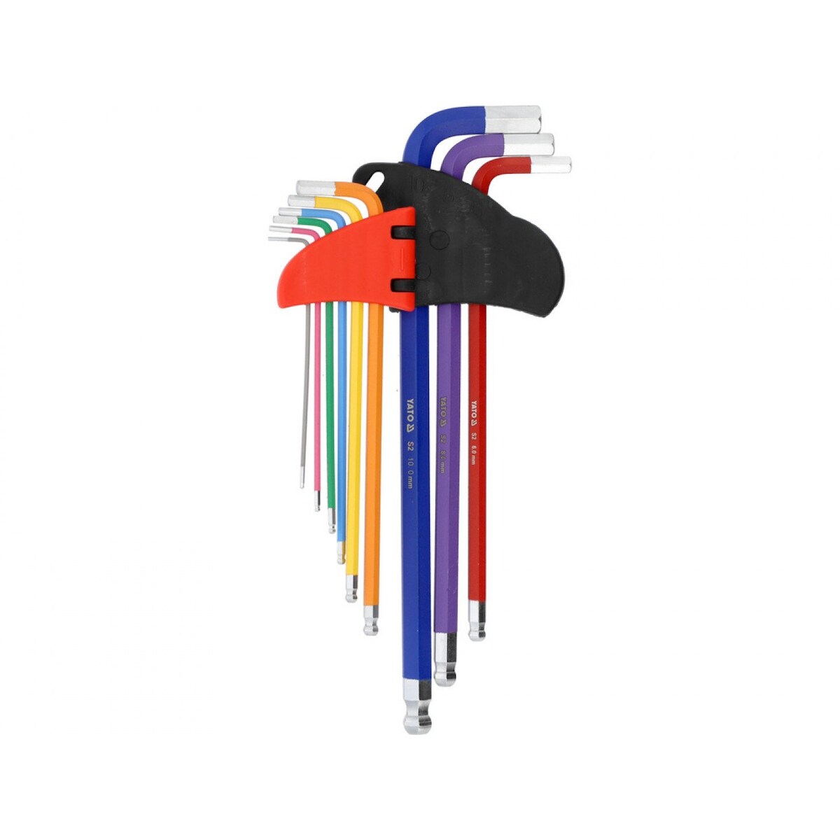 Innensechskantschlüssel SET, Kugelkopf 1,5-10mm, 9 Stück Image