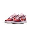Sneaker NIKE SPORTSWEAR "Court Borough Low Recraft", Gr. 40, particle rose, dragon rot, schwarz team rot, sportlich, Schuhe, Design auf den Spuren des Air Force 1