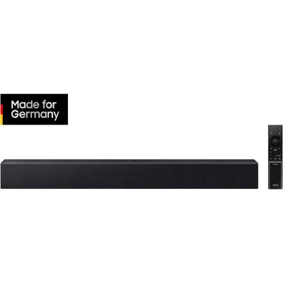 SAMSUNG Soundbar "HW-B410GF Soundbar", schwarz, B:64,1cm H:6,6cm T:10,7cm, Lautsprecher, 2.0-Kanal Surround Sound System, Game Mode, One Remote Control Image