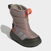 Winterstiefel ADIDAS SPORTSWEAR "WINTERPLAY E KIDS", Gr. 21, blanch cargo, matte silber, semi impact orange, Textil, sportlich, Schuhe