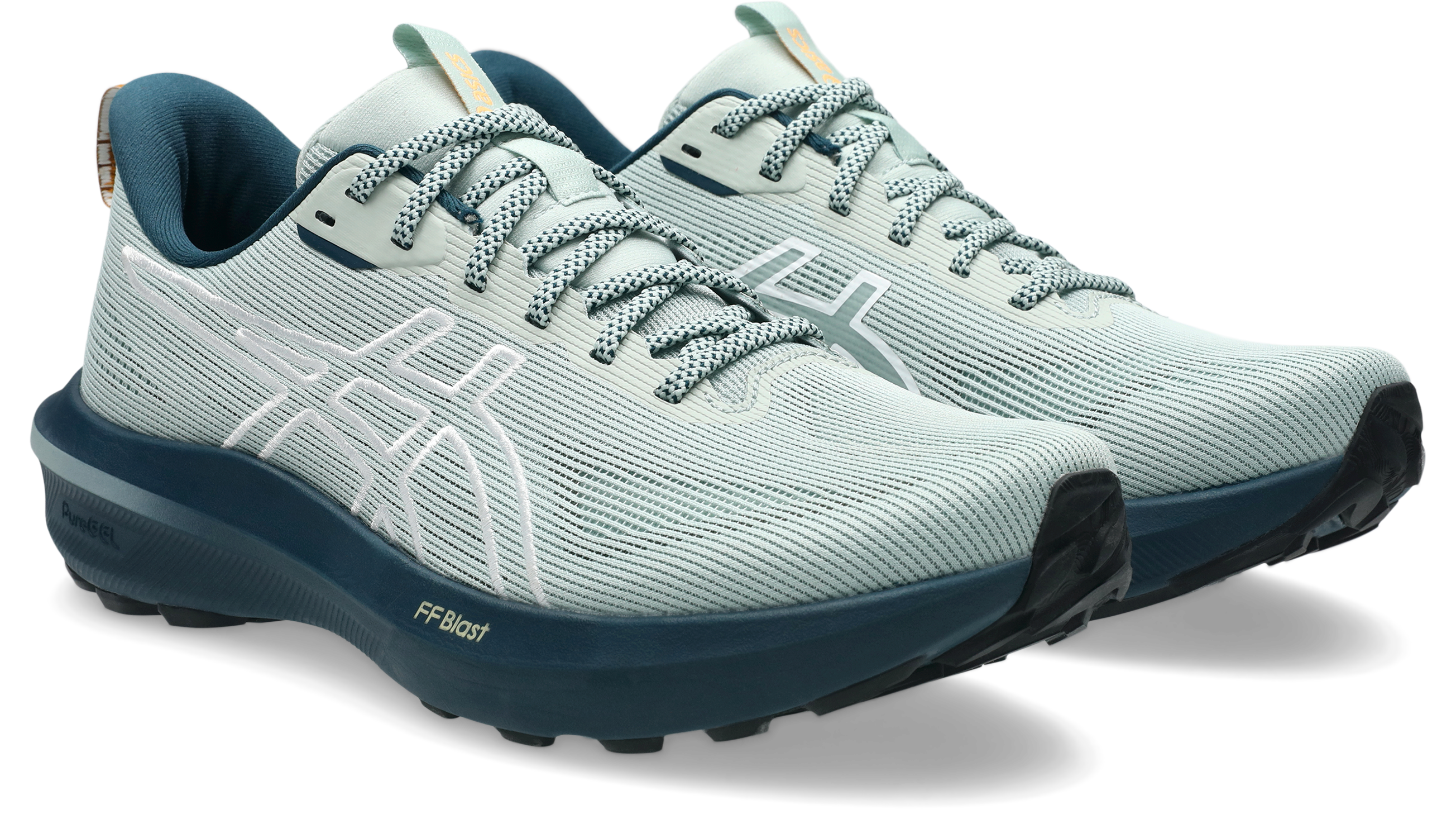 Laufschuh ASICS "GT-1000 14 TR", Herren, Gr. 46, beige (nature bathing, lichen rock), Textil, Schuhe Laufschuh, für mehr Stabilität