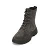 Stiefelette MARC O'POLO "mit Innenzipper", Damen, Gr. 38, schwarz (schwarz graphite), Obermaterial: 100% Leder (Rind), unifarben, Schuhe
