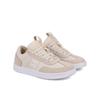 Sneaker DC SHOES "DC Astrix", Gr. 9,5(41), sand, weiß, 61.35% Leder, 38.65% Synthetikmaterial, Schuhe