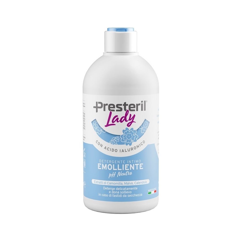 Lady Presteril Detergente Intimo Emolliente pH Neutro 500ml 500 ml
