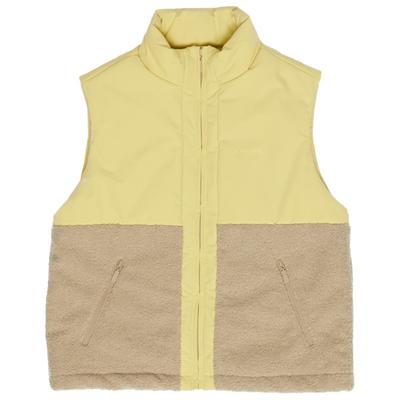 Mazine - Women's Fabric Blocking Vest - Fleeceweste Gr S beige Image