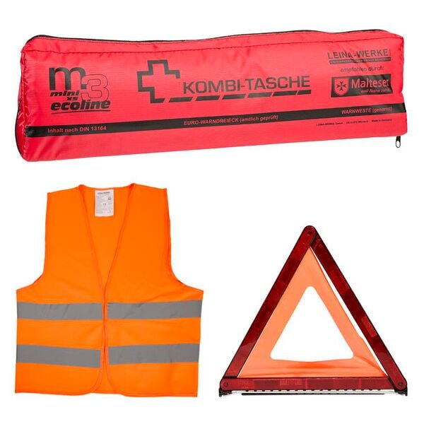 LEINA-WERKE Erste-Hilfe-Tasche »ecoline« rot, 44x11.5x5 cm Image