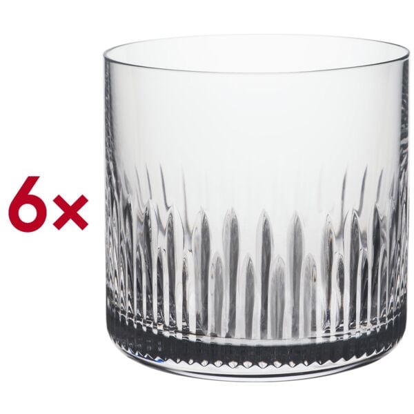 Rona Whiskybecher OF Whitley 16134 Cumberland 370 ml ungeeicht 6 Stück transparent, 8.5 cm Image