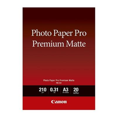 Canon Fotopapier PM-101 DIN A3 210 g/m² 20 Blatt Image