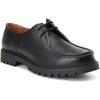 Base London Carbon Leder Herren Schwarz Mokassin Schuhe