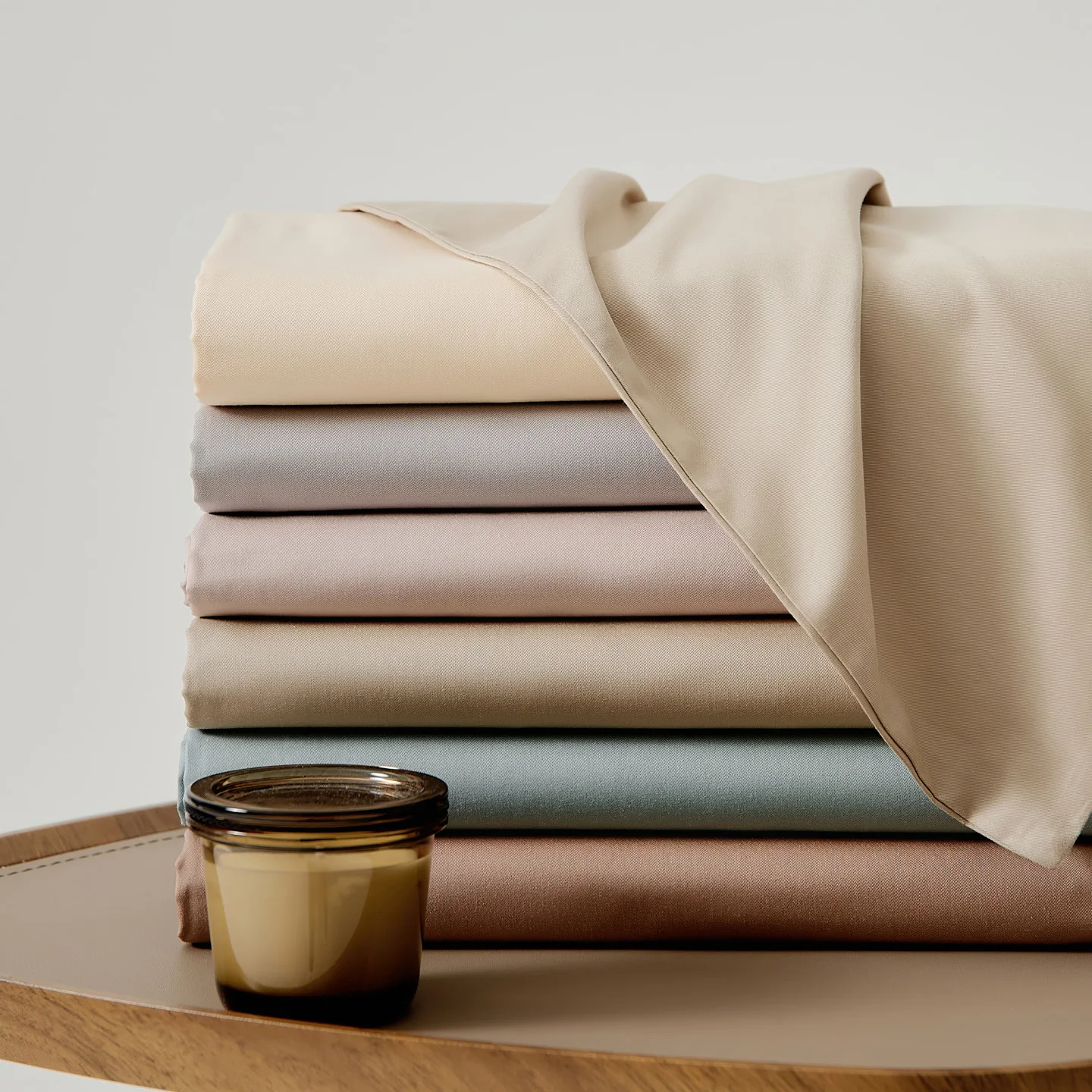 Drap plat de lit 100% coton pour lit Double, drap-housse uni de couleur unie, drap plat simple/Queen/King, linge de lit pour la maison