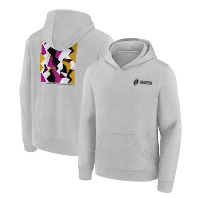 Damen-Rugby-WM-2025-Klassiker-Kapuzenpullover – Grau – Junior Image