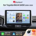 Junsun 360 Macchina Fotografica Senza Fili CarPlay Android Auto Radio Per Toyota RAV4 XA50 2018 2019 2020 RDS 4G WiFi GPS 2din accessori Auto
