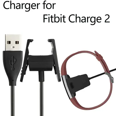 Für Fitbit charge2 USB Ladegerät Smart uhr Ladegerät Kabel Fitness Tracker Ersatz Ladegerät