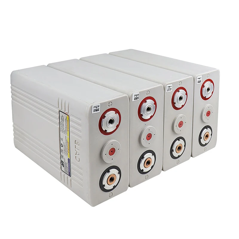 4PCS 3,2 V 100AH Aluminium shell Batterie Grade A Lithium-Eisen Phosphat Zelle Energie Speicher Batterie Neue 0 zyklus Image