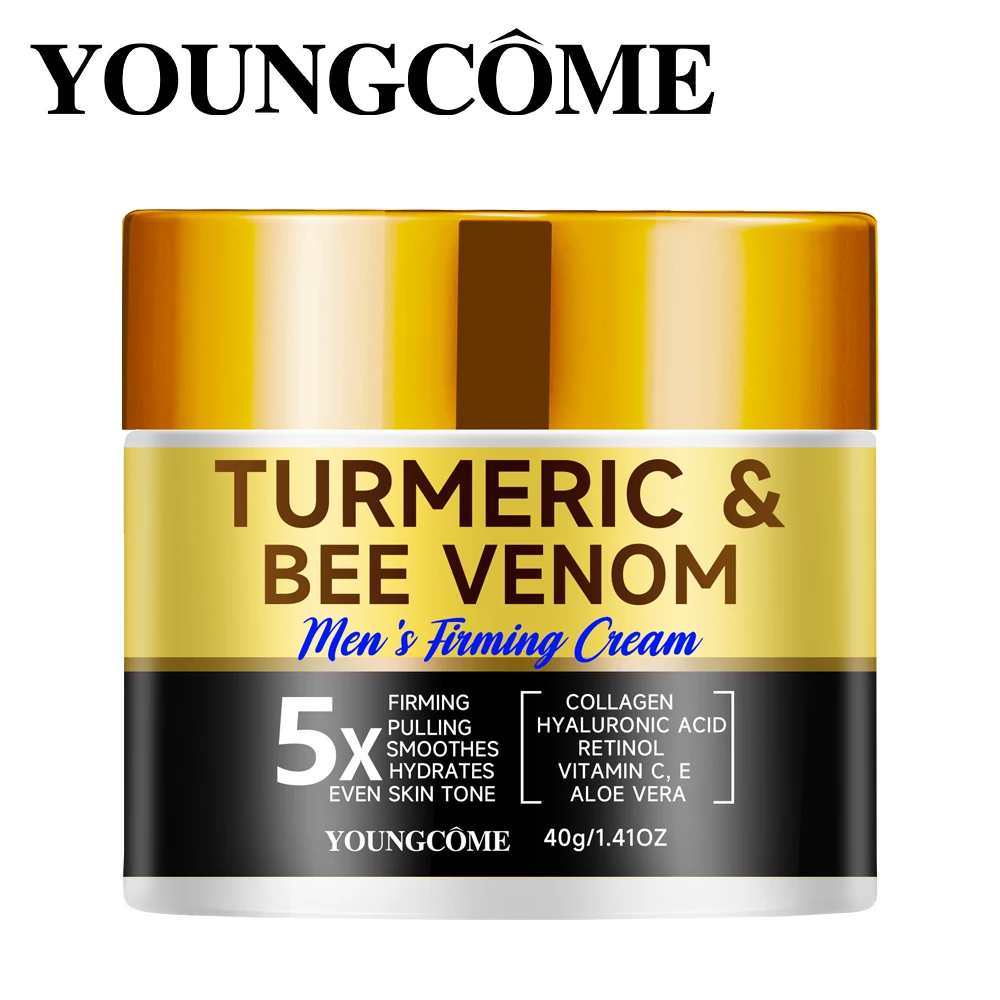  250 g straffende, anhebbare Hals- und Gesichts-Feuchtigkeitscreme für Männer mit Retinol, erfrischend und feuchtigkeitsspendend, verbessert die Hautelastizität ﻿ Image