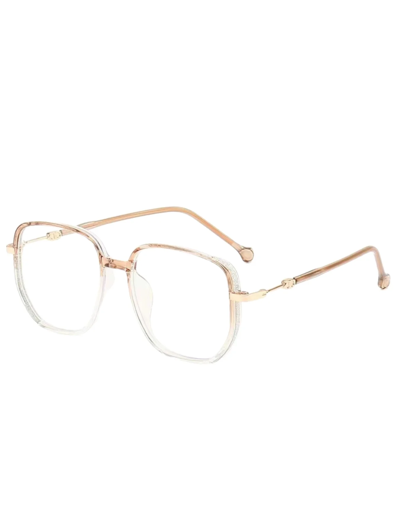 Ultraleichte Lesebrille für Damen und Herren mit großem Rahmen, Brillengestell, flacher Lesebrille Image