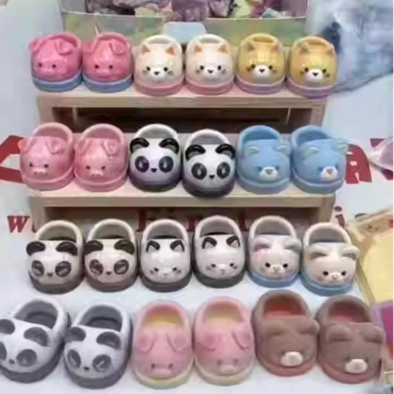 100 % echte neue 400 % Puppenschuhe Baby Drei Blind Box Actionfigur Spielzeug Kawaii Puppen Mystery Box Kinder Geburtstag Mädchen Geschenk