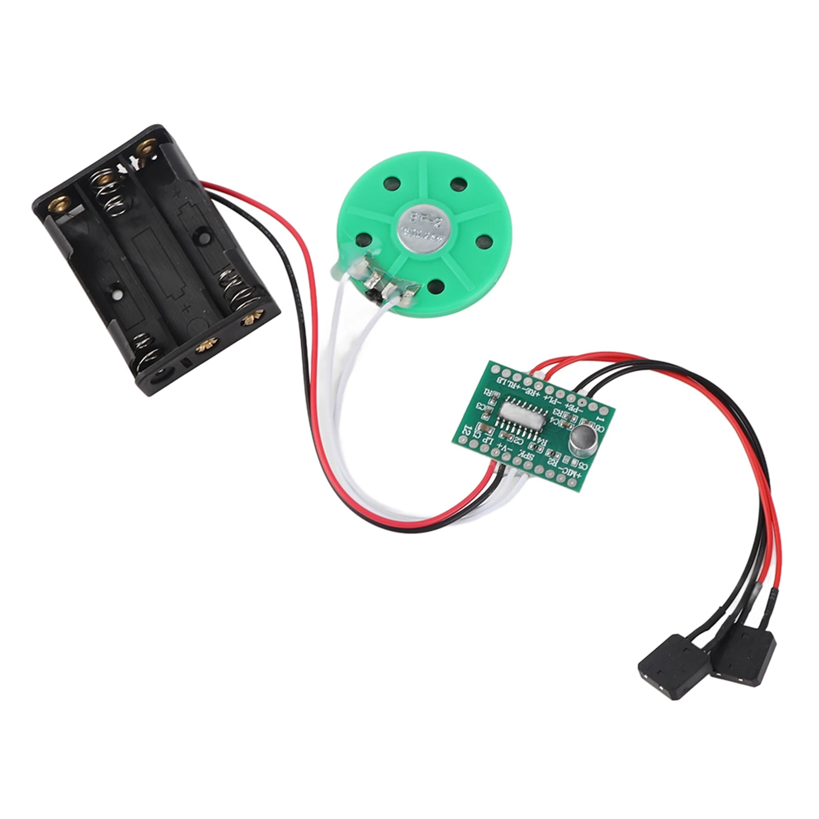 60-Sekunden-Aufnahmewiedergabe DIY Sprachgrußkartenmodul Kabel verlängert 10 cm Grußkartenmodul Sprachgrußkartenmodul Image