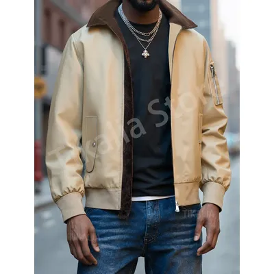 Lightweight Jacket Men Vintage Turndown Collar Thin Spring and Autumn Casual Coats Men Daili Wear Plain Zip Up Jackets Outerwear